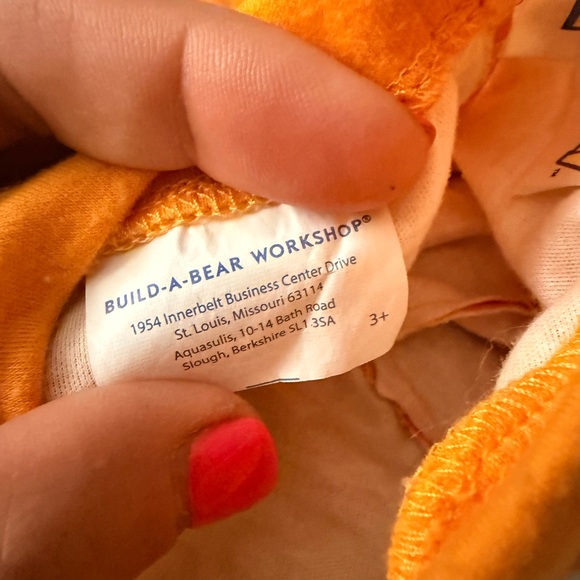 Pokemon Build-A-Bear Orange Vulpix Sleeper BAB Clothing Outfit rare & retired - Picture 4 of 6